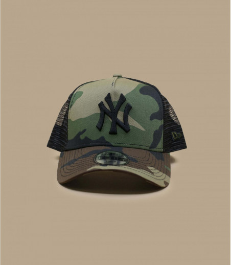 Trucker Kids NY League Ess 940 Woodland camo New Era